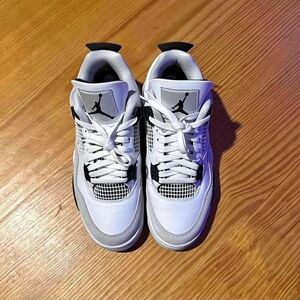 Jordan Men's White and Black Sneakers